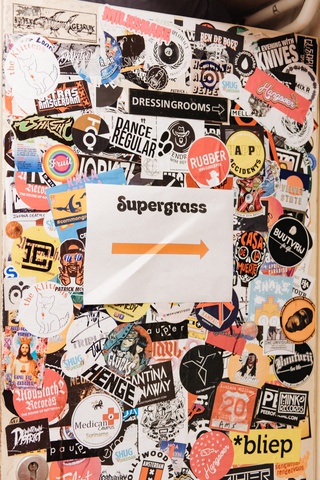 Supergrass | Backstage at Paradiso - Amsterdam
